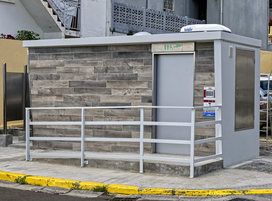 Bagni pubblici autopulenti a Schœlcher | Sano2Paquet