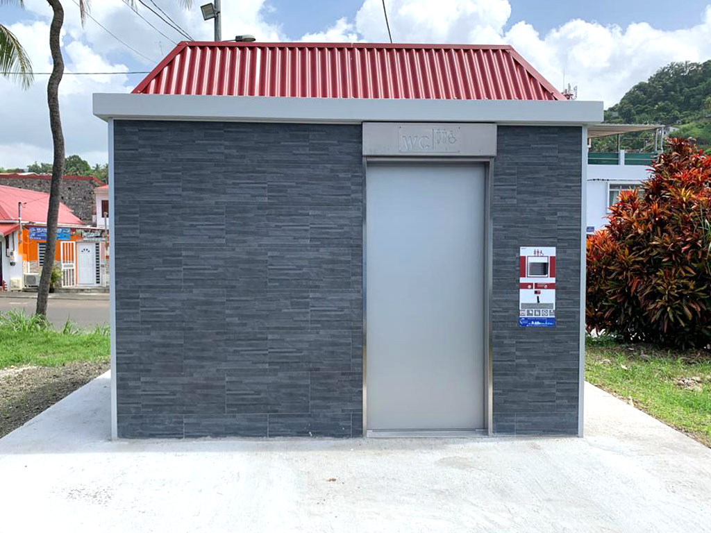 Bagni pubblici autopulenti a Saint-Pierre | Sano2Paquet