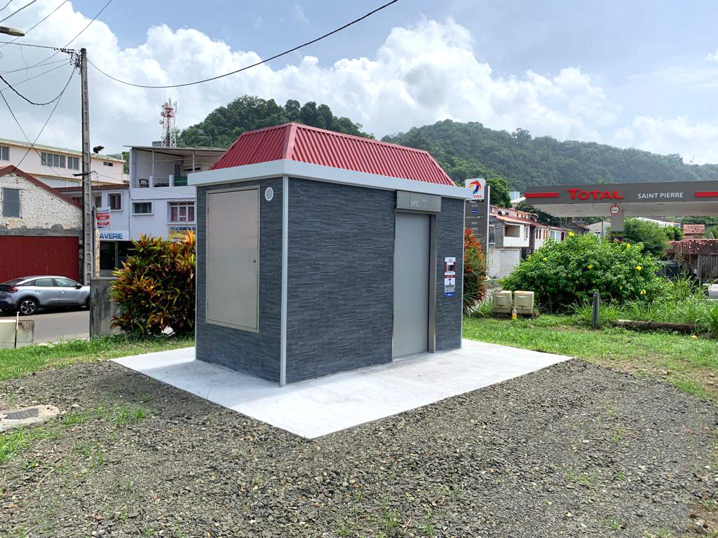 Bagni pubblici autopulenti a Saint-Pierre | Sano2Paquet