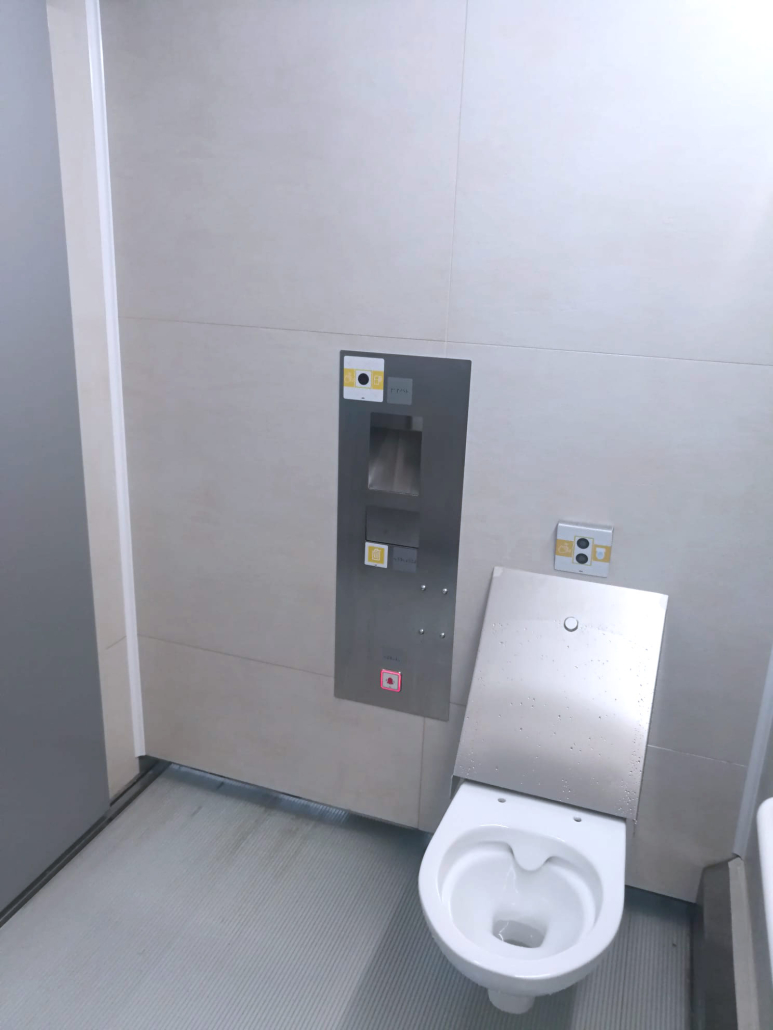 Bagni pubblici autopulenti a Saint-Pierre | Sano2Paquet