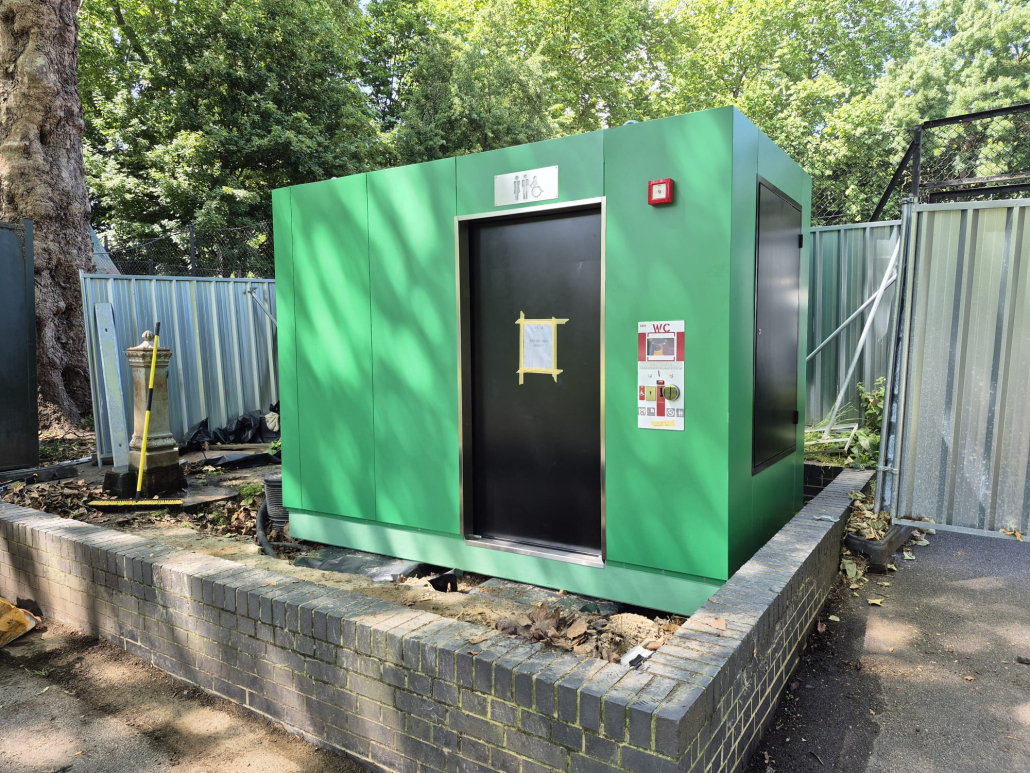 Bagni pubblici autopulenti a Londra | Sano2.Ltd
