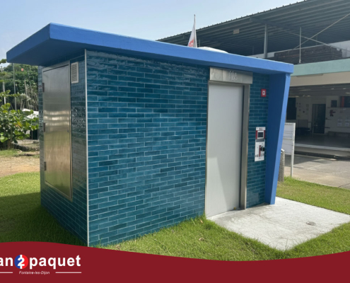 Bagni pubblici autopulenti a Schoelcher | SANO2PAQUET